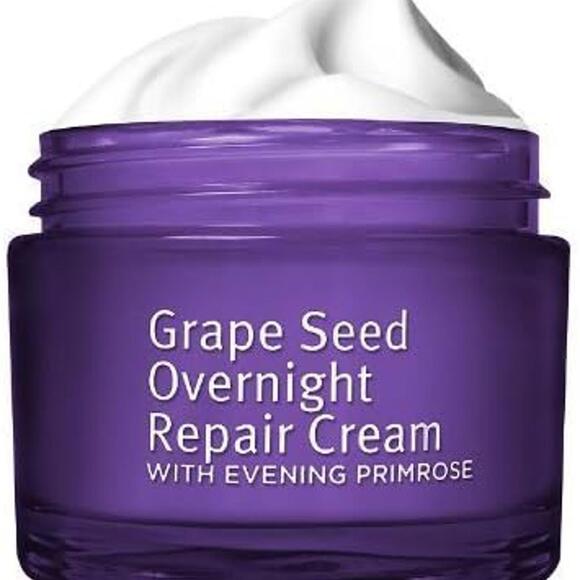 Grassroots Research Labs Grape Seed Overnight Repair Cream 1.7 Oz